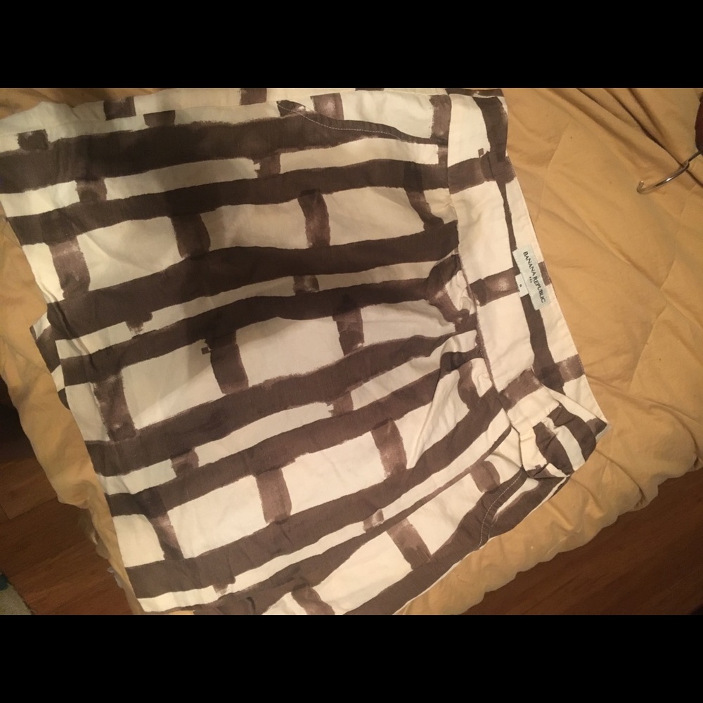 Patterned Wrap Skirt - image 1